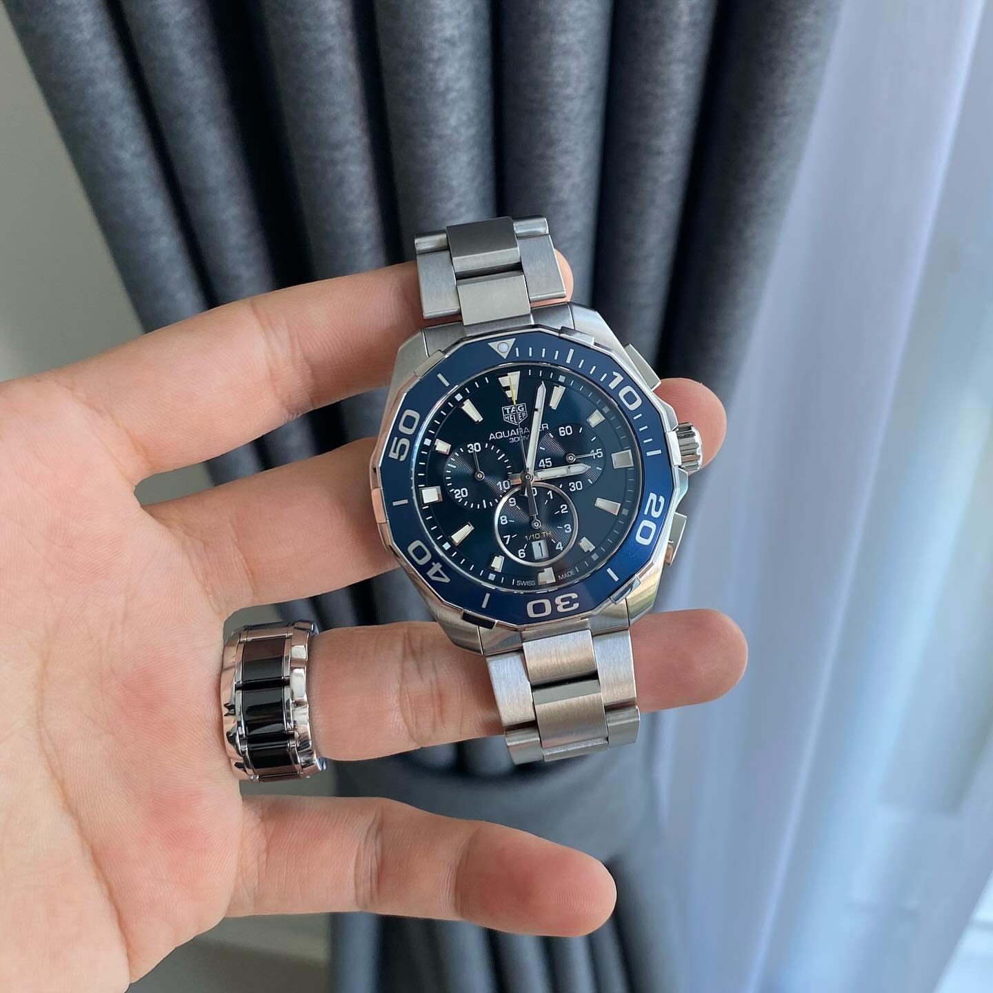 TAG Heue_r Aquaracer Blue - Image 3