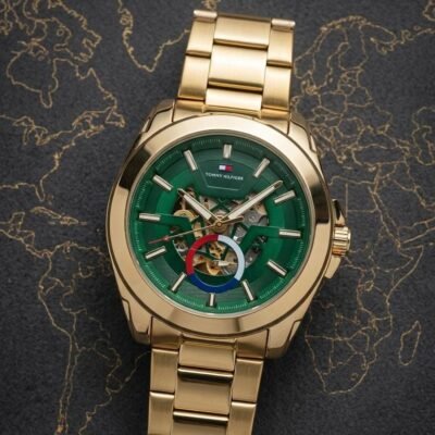 Tomm_y Hilfiger automatic skeleton