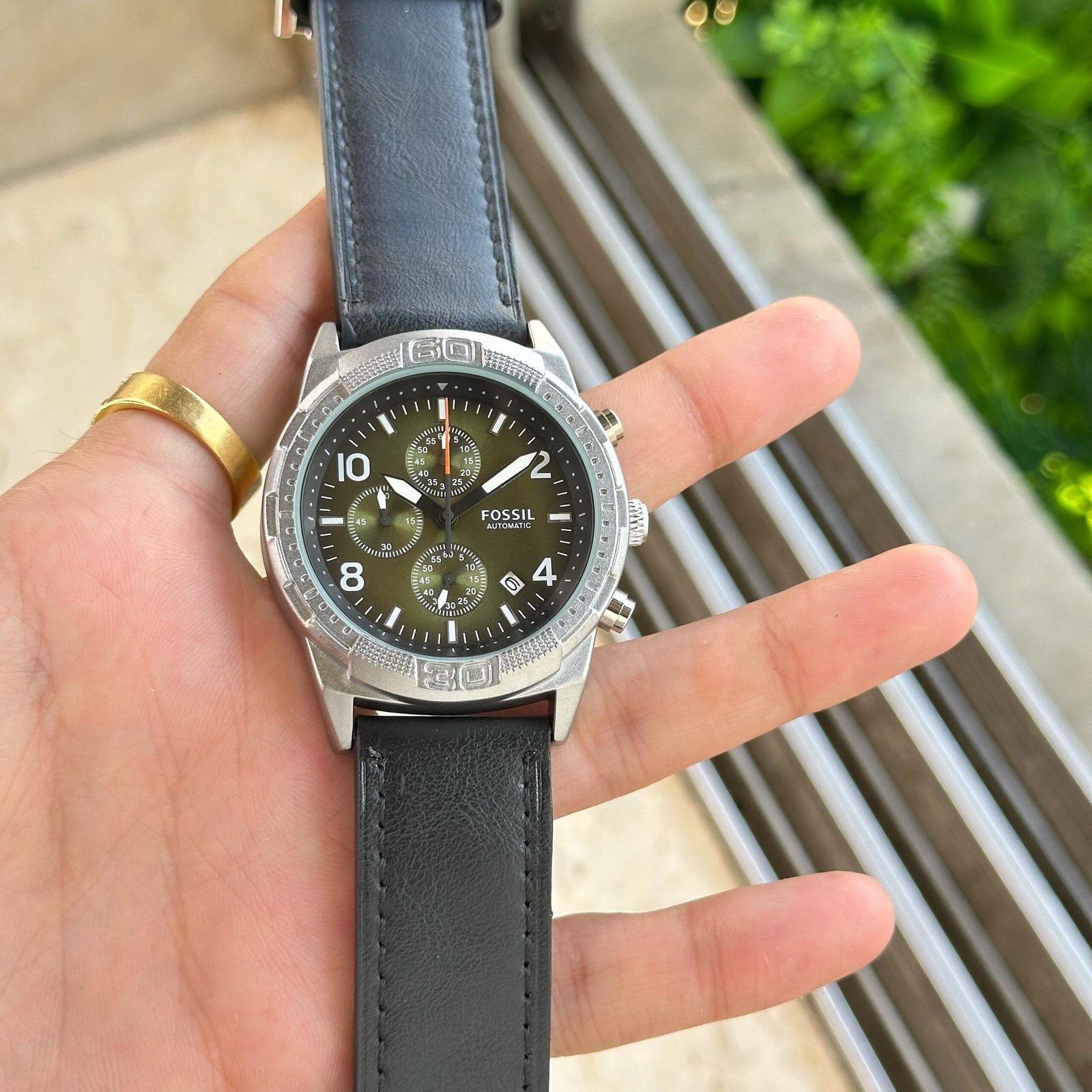 Fossi_l Bronson Chronograph Luggage Leather - Image 2