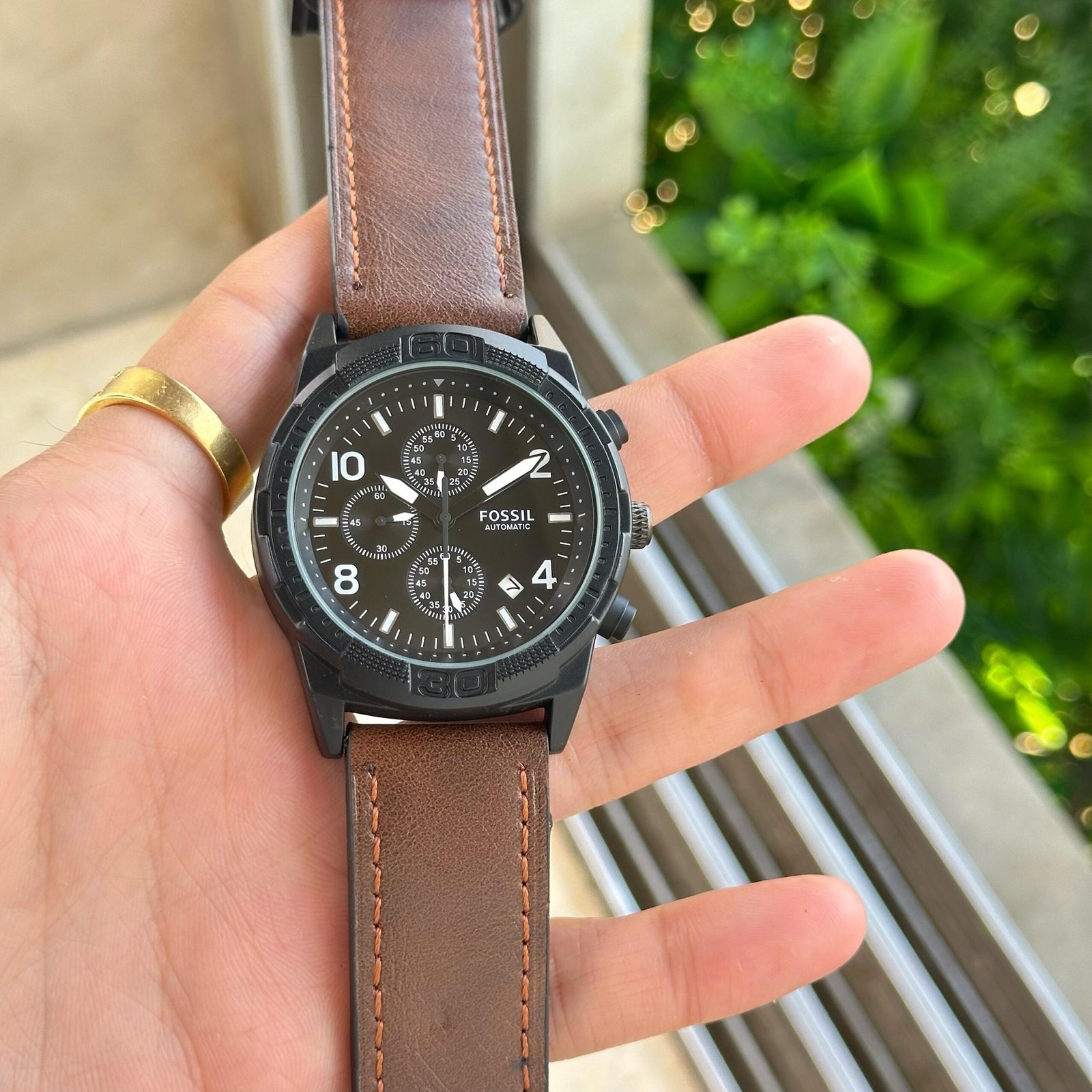 Fossi_l Bronson Chronograph Luggage Leather - Image 2