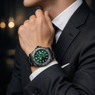 Role_x Oyster Perpetual Submarine DIW Limited Addition Black-Green