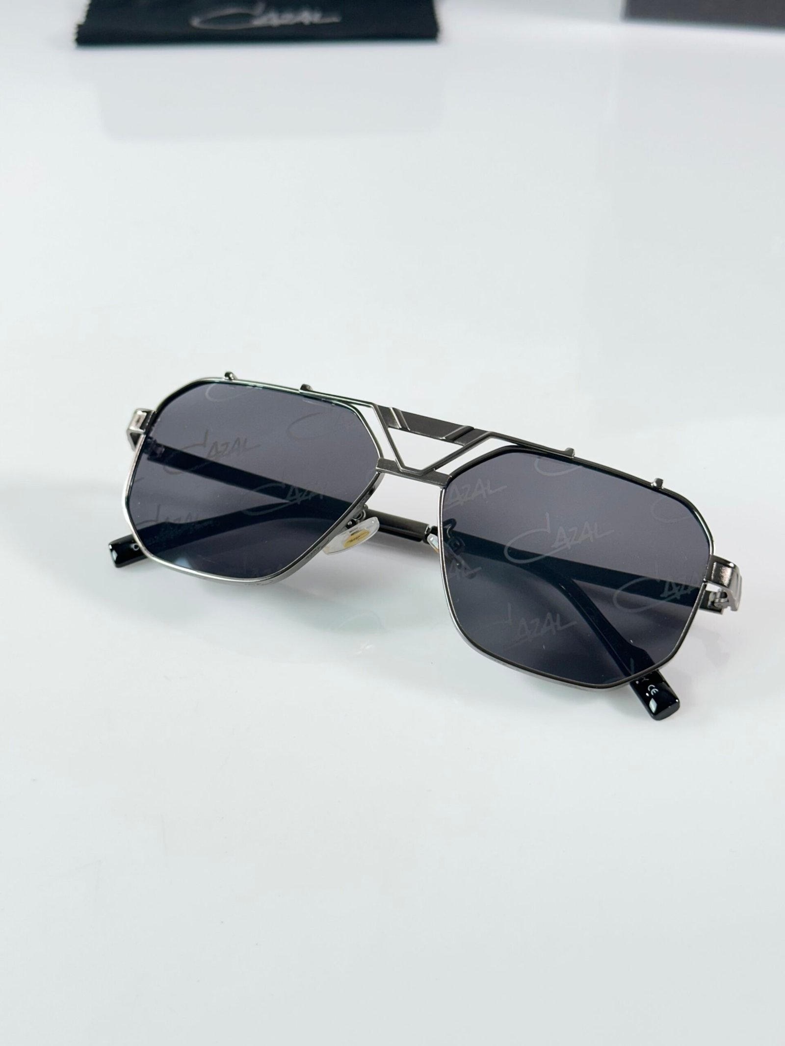 Cazal 9073 Printed Gun Black - Image 3