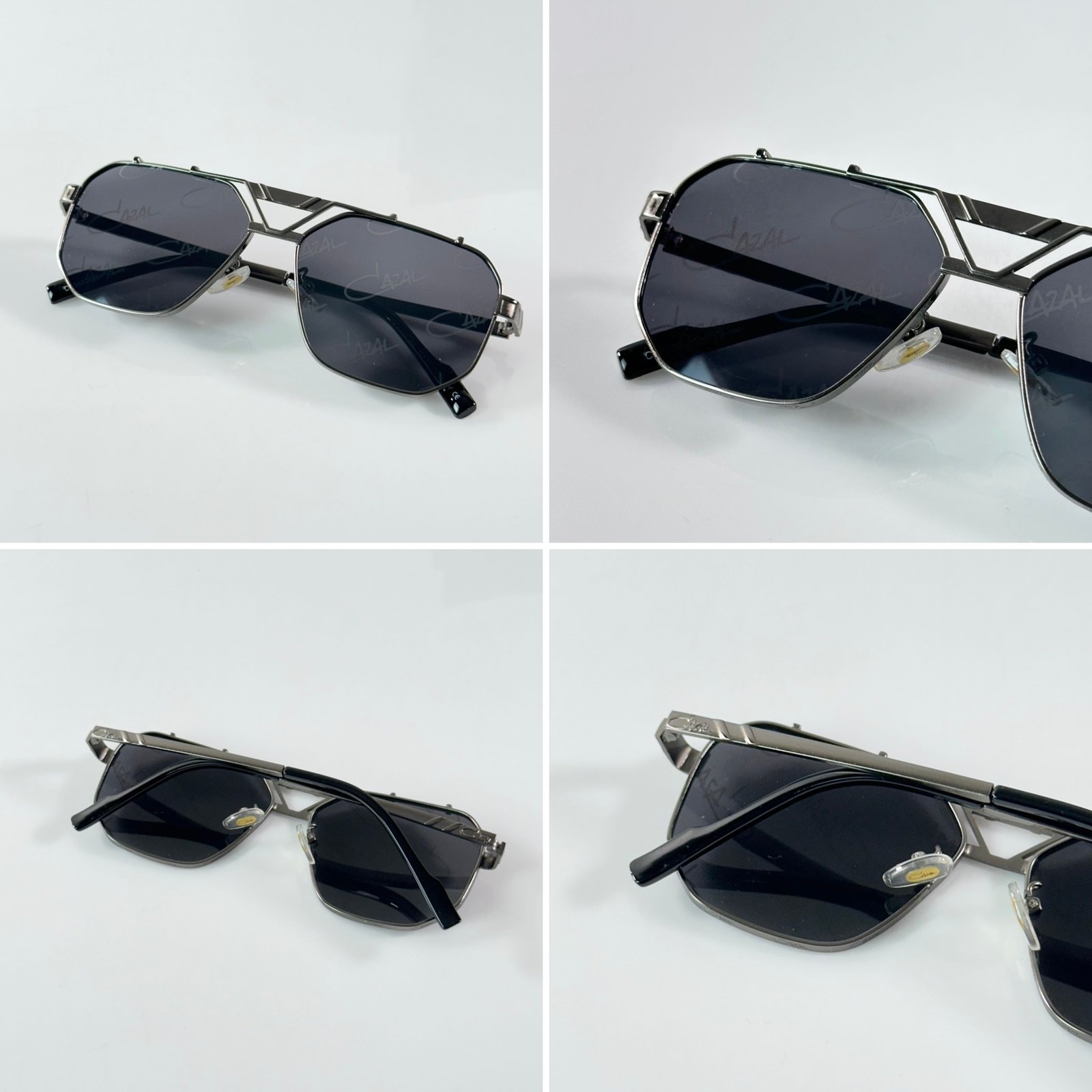 Cazal 9073 Printed Gun Black - Image 2