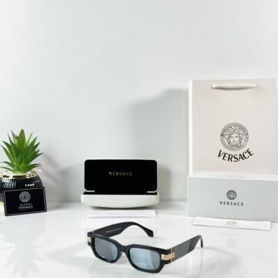 Versace 3349 Black Silver Mercury
