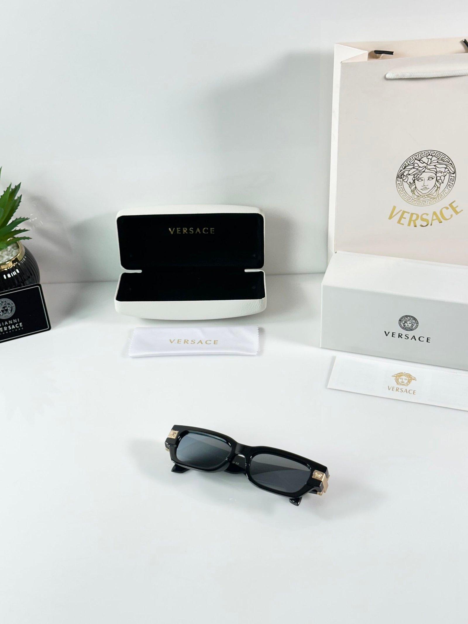 Versace 3349 Black Silver Mercury - Image 4