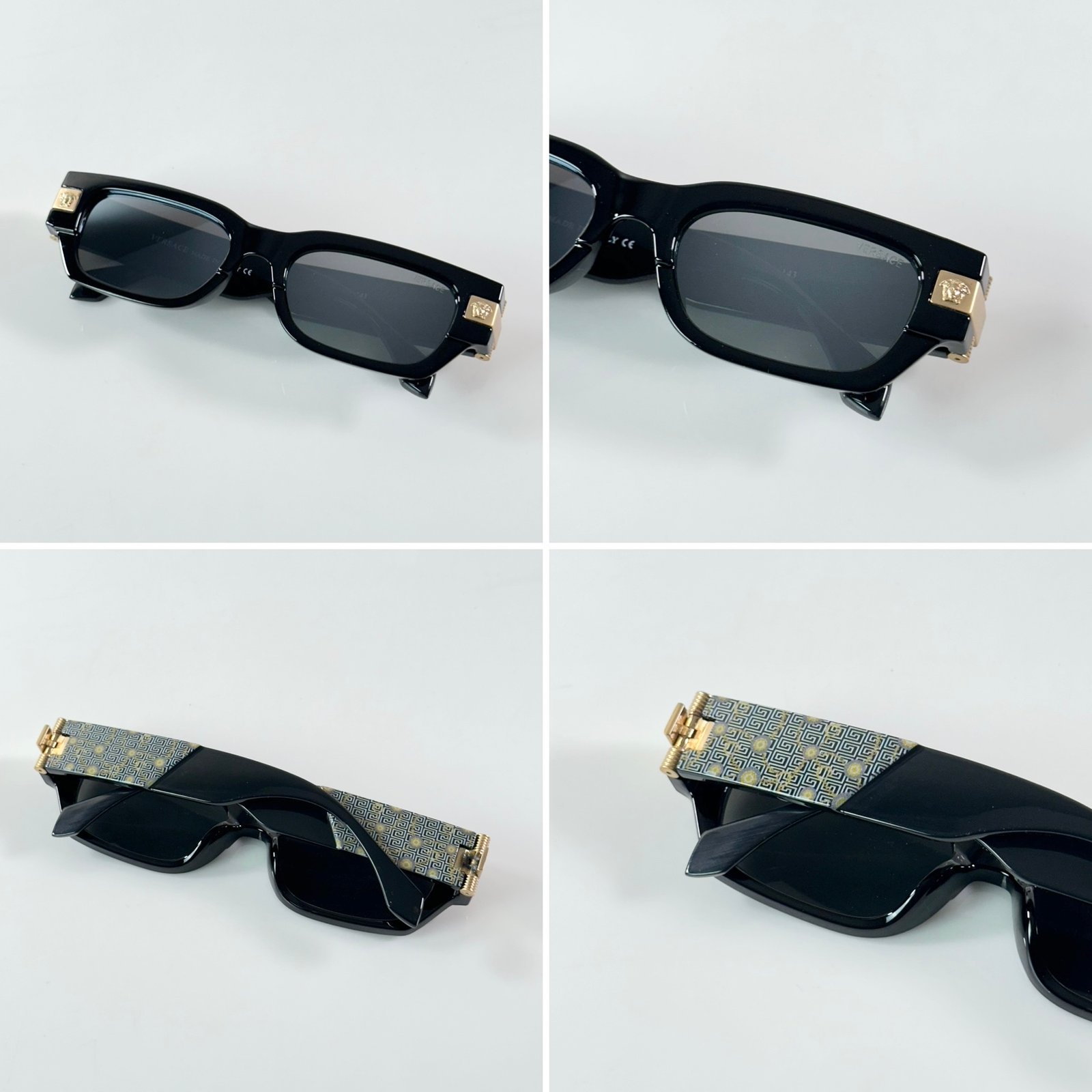 Versace 3349 Black Silver Mercury - Image 2