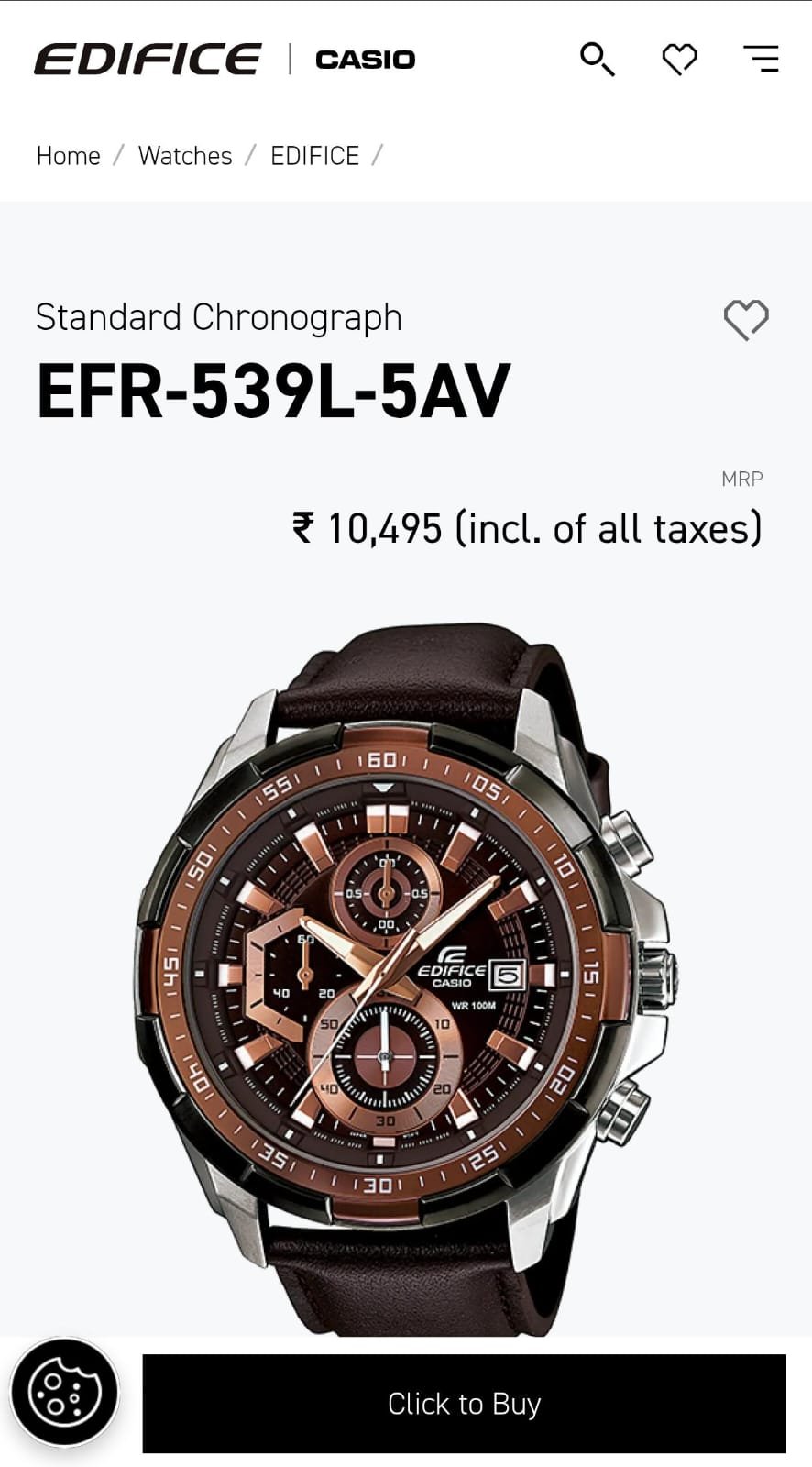 Casio Edifice Efr539 - Image 2