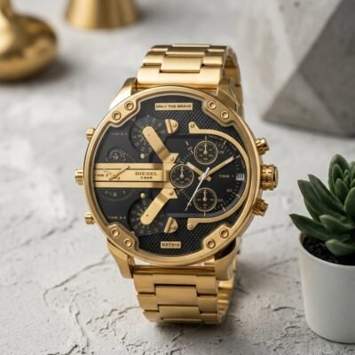 Diesee_l 3 Bar Big Dady Heavy Quality Gold-Black-Gold