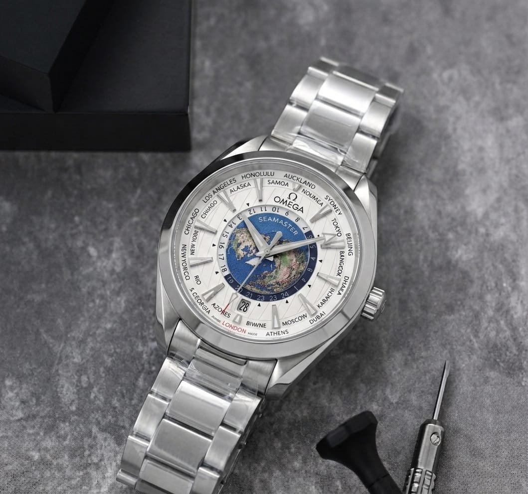 Omeg_a Seamaster Aqua Terra World Map
