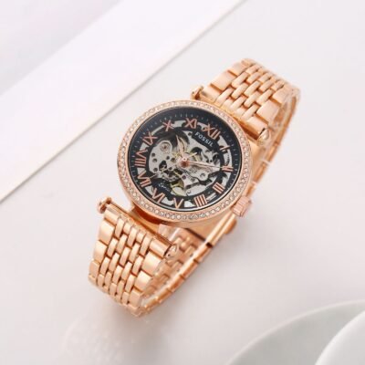 Fossi_l Lyric Automatic Copper-Black