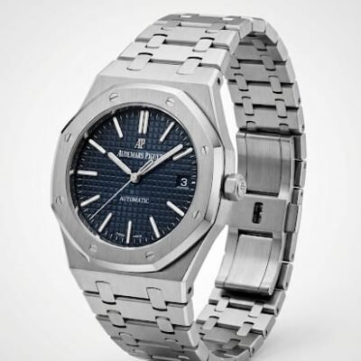 Audemars Piguee_t royal Oak Quartz Silver-Blue