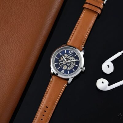 Fossii_l Heritage Automatic Blue