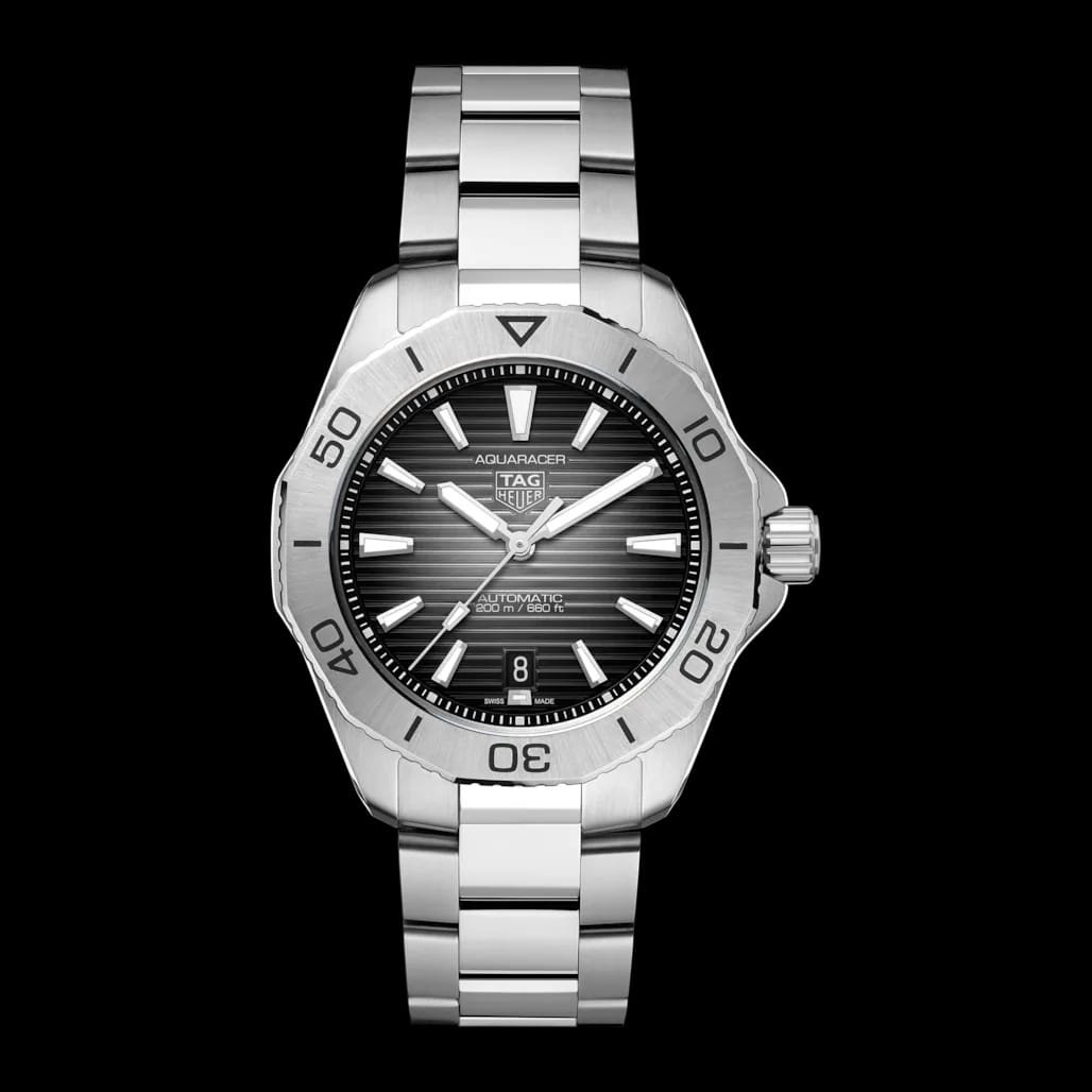 TAG Heue_r Aquaracer Professional 200 Date Automatic silver-grey