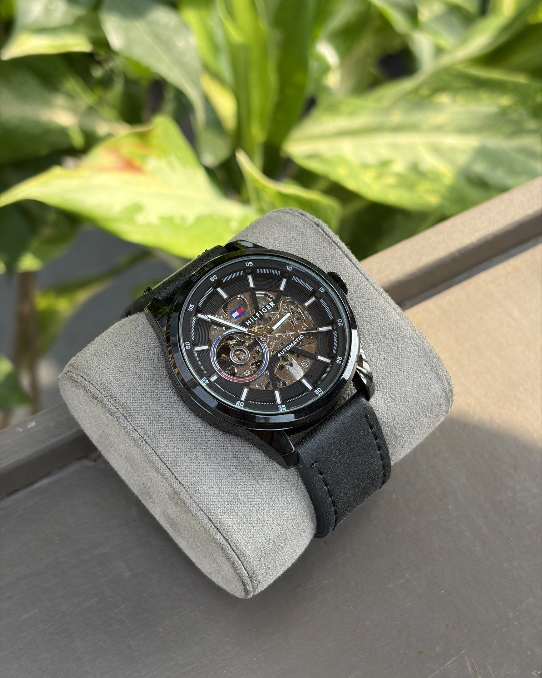 Tommmy Hilfige_r Automatic Leather Full-Black - Image 3