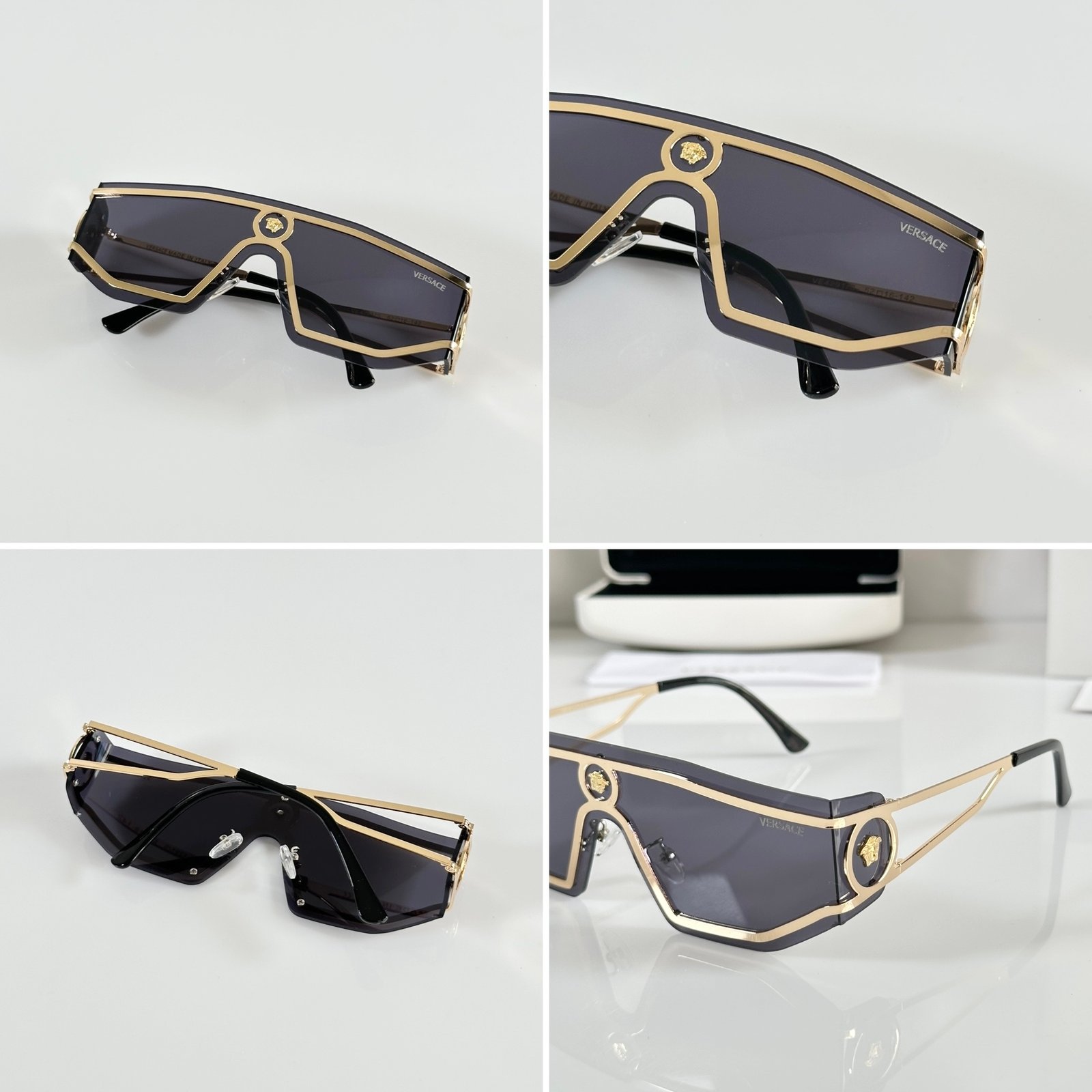 Versace 8037 Gold Black - Image 2