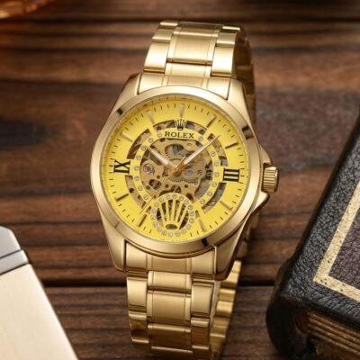 Rolee_x Oyster Perpetual Automatic Pagani Gold-Gold