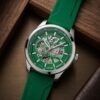 Tommmy Hilfige_r Automatic Silicon Green-Silver-Green