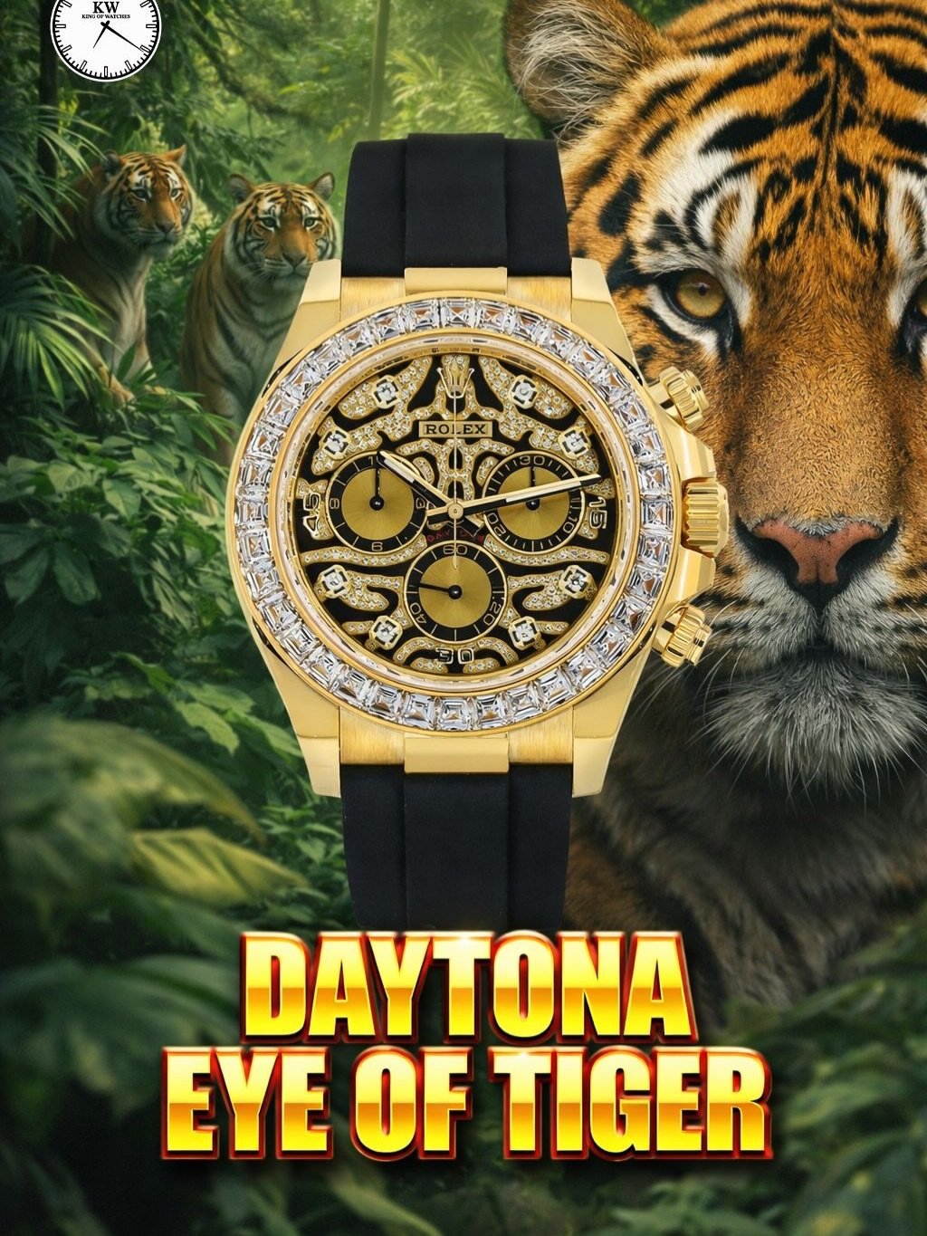 Rolee_x Oyster Perpetual Tiger Gold - Image 4