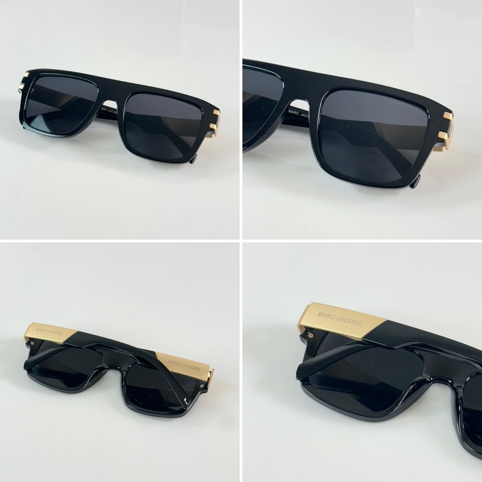 Marc Jacobs 1004 Gold Black - Image 2