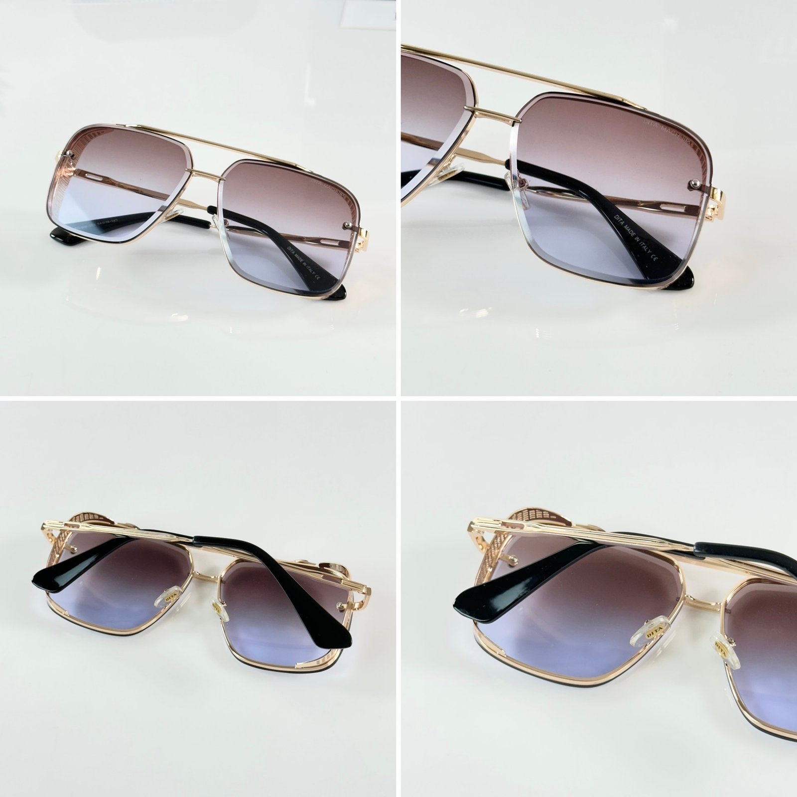 Dita 003 Gold Brown Blue - Image 2