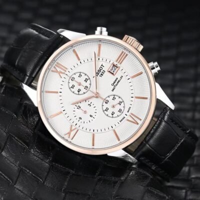 Tissoo_t 1853 Chemin Black-Copper-White