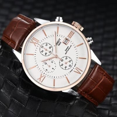 Tissoo_t 1853 Chemin Brown-Copper-White
