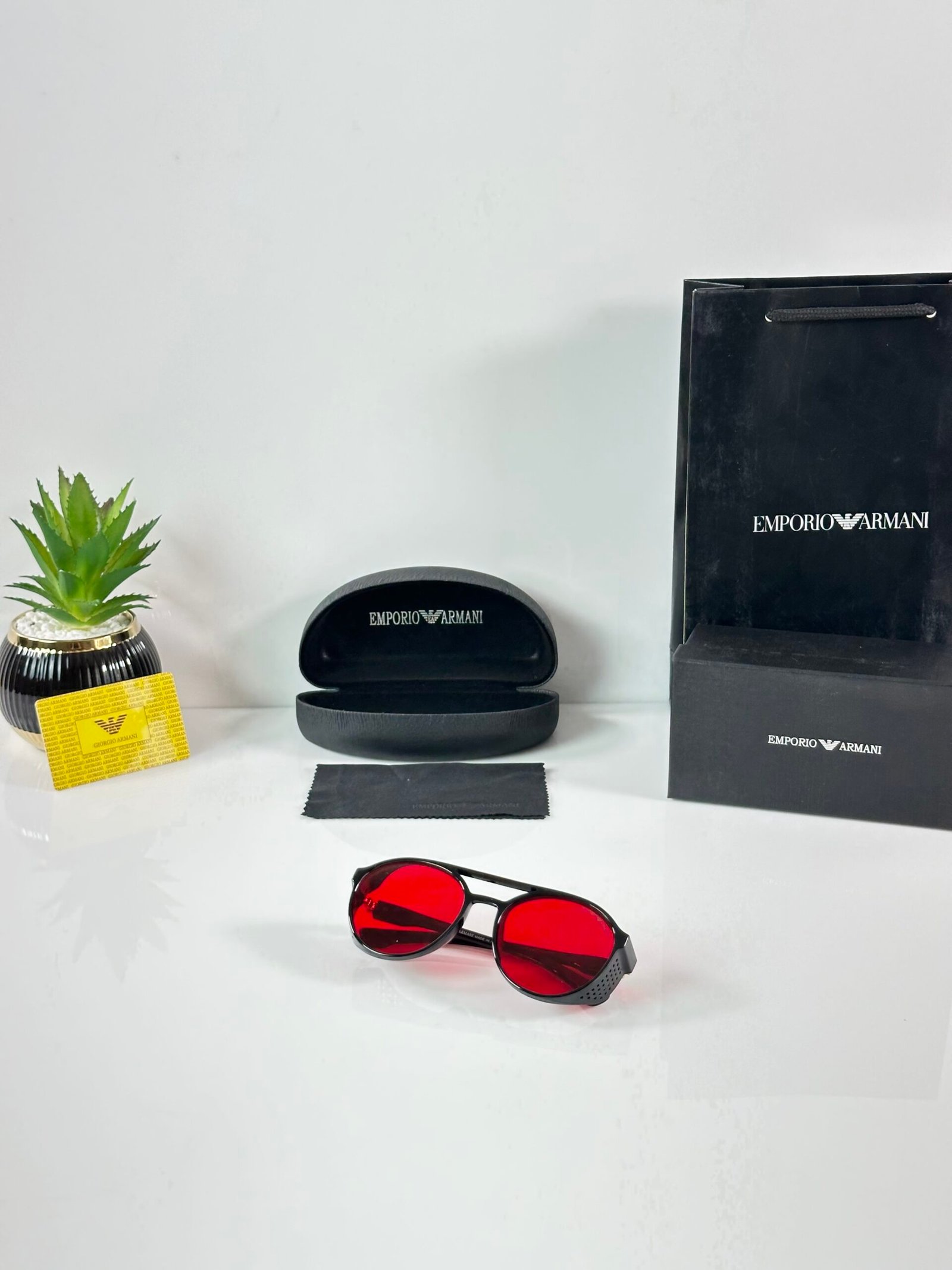 EA 7373 Black Red - Image 4