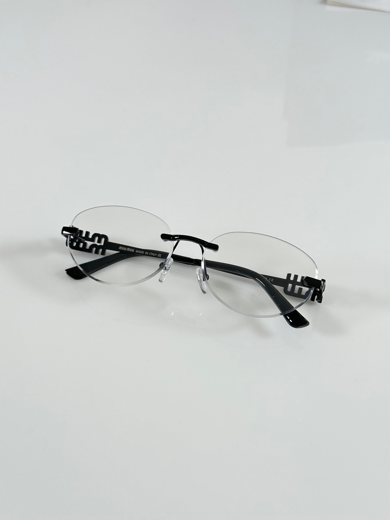 Miu Miu WMNS 1025 Black Day Night Colour Changing Glass - Image 3
