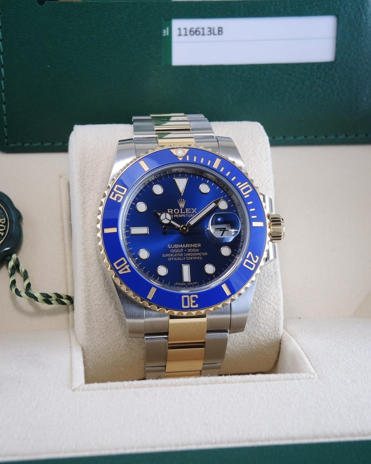 Rolee_x Oyster Perpetual Submarine 2Ton-Gold-Blue - Image 2