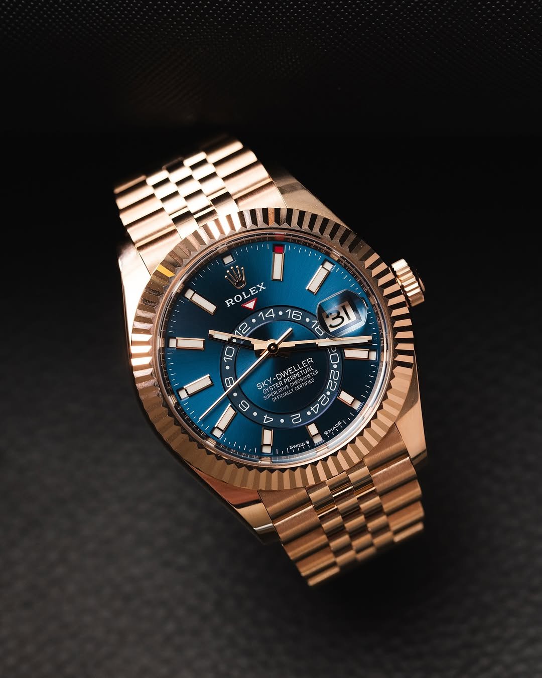 Rolee_x Oyster Perpetual Sky Dweller Copper Blue - Image 3