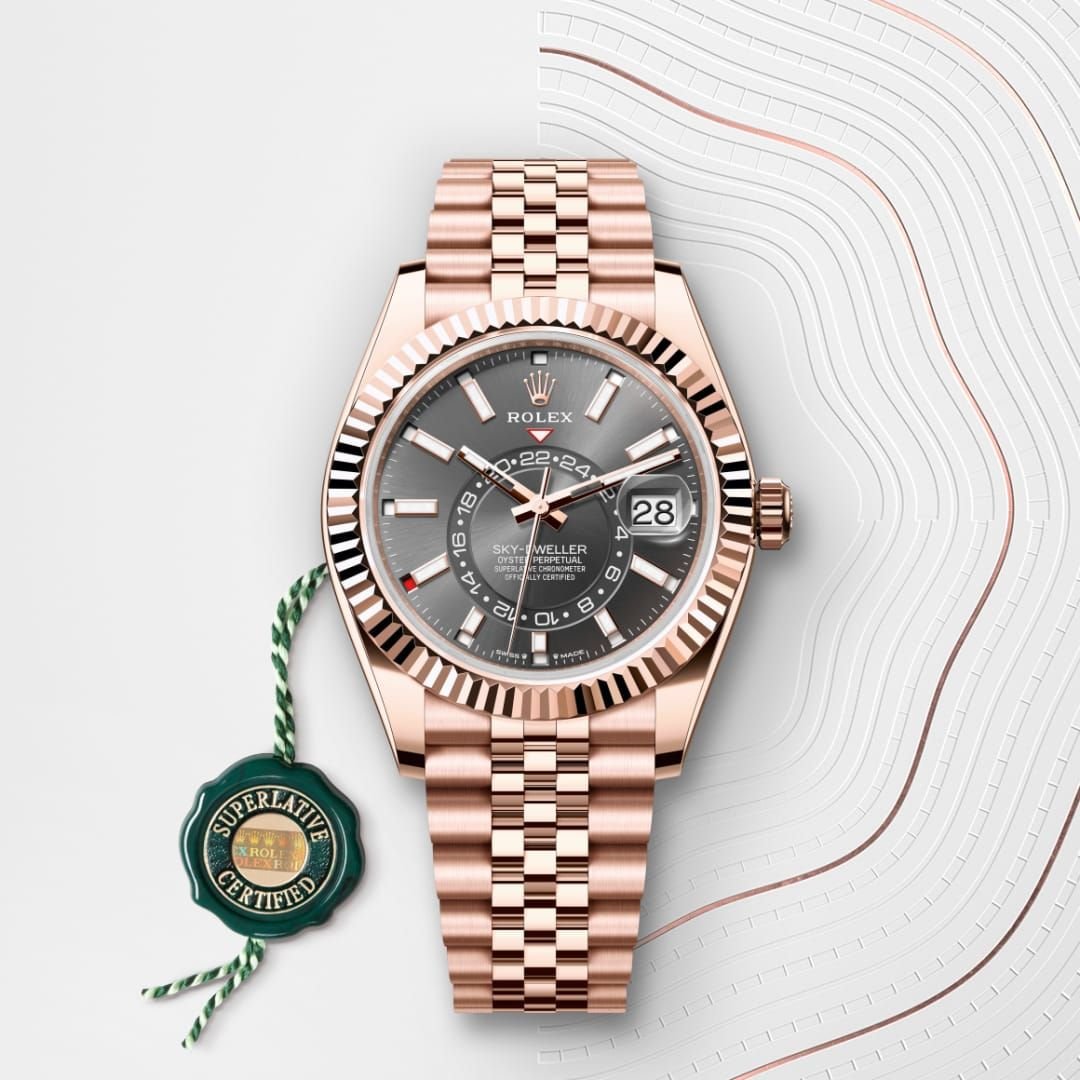 Role_x Oyster Perpetual Sky Dweller Copper-Grey