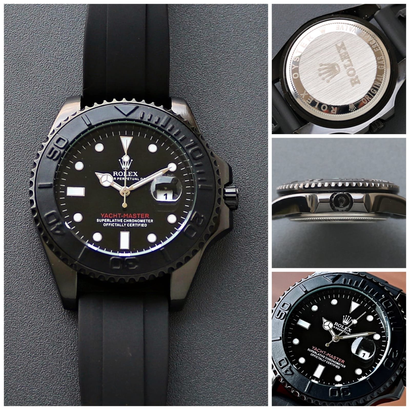 Rolee_x Oyster Perpetual Yac aster Battery Black - Image 2