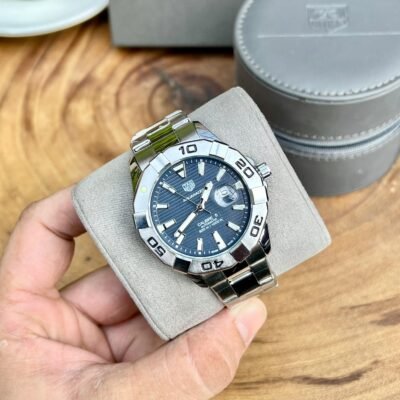 Tag Heuee_r Aquaracer Silver-Blue