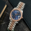 Rolee_x Oyster Perpetual Day Date 40 Battery 2Ton-Copper-Blue