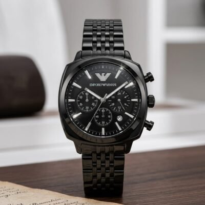 Emporio Arman_i Antonio Chronograph Full Black