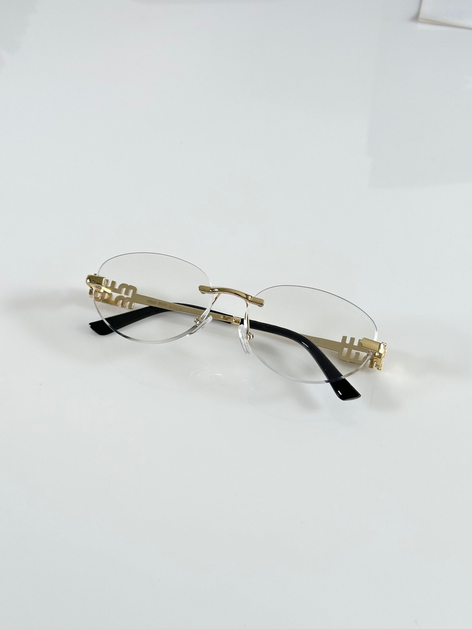 Miu Miu WMNS 1025 Gold Day Night Colour Changing Glass - Image 3