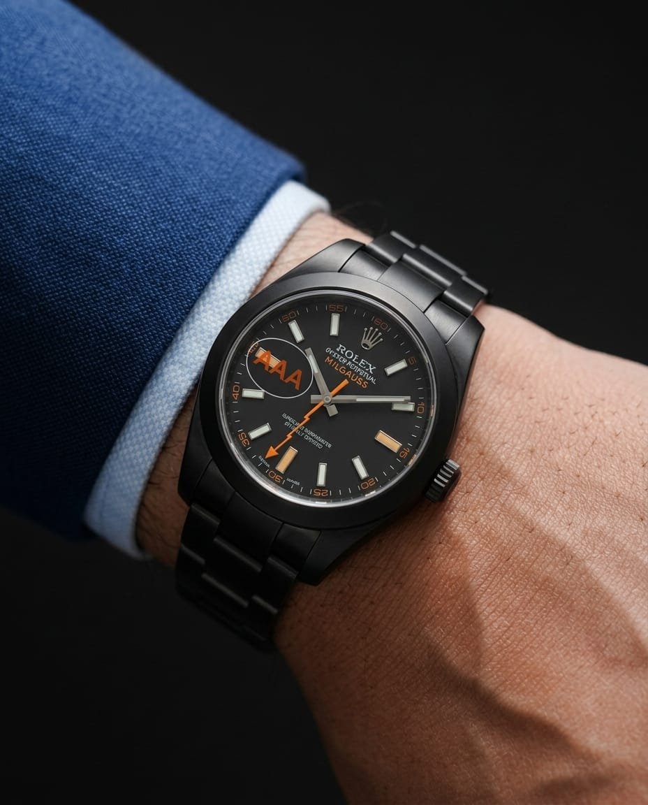 Role_x Oyster perpetual milgauss Automatic