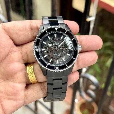 Radd_o Captain Cook HighTech Automatic Black Silver