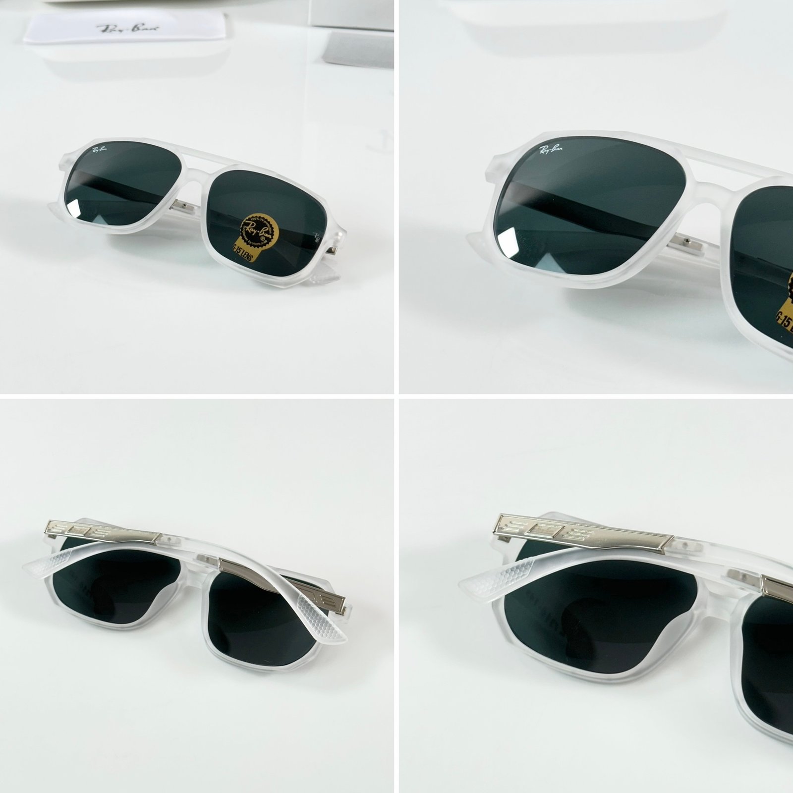 Rayban 4605 Ice Black GLASS - Image 3