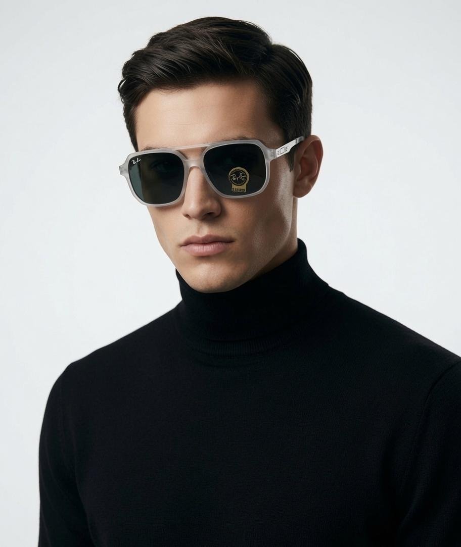 Rayban 4605 Ice Black GLASS - Image 2