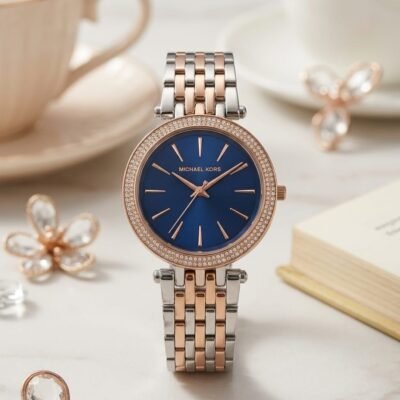 Michael_l Kors Darci 2Ton-Copper-Blue