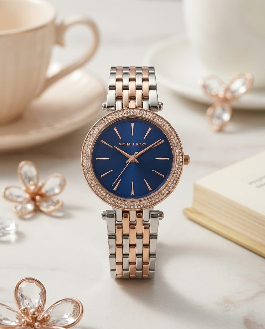 Michael Kor_s Darci 2Ton-Copper-Blue