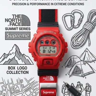 Casio G-Shock x Supreme x Special Edition