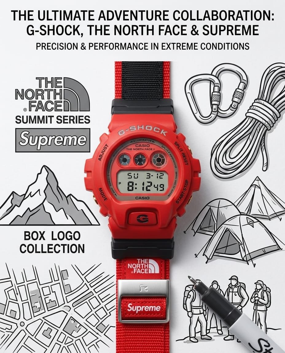 Casio G-Shock x Supreme x Special Edition