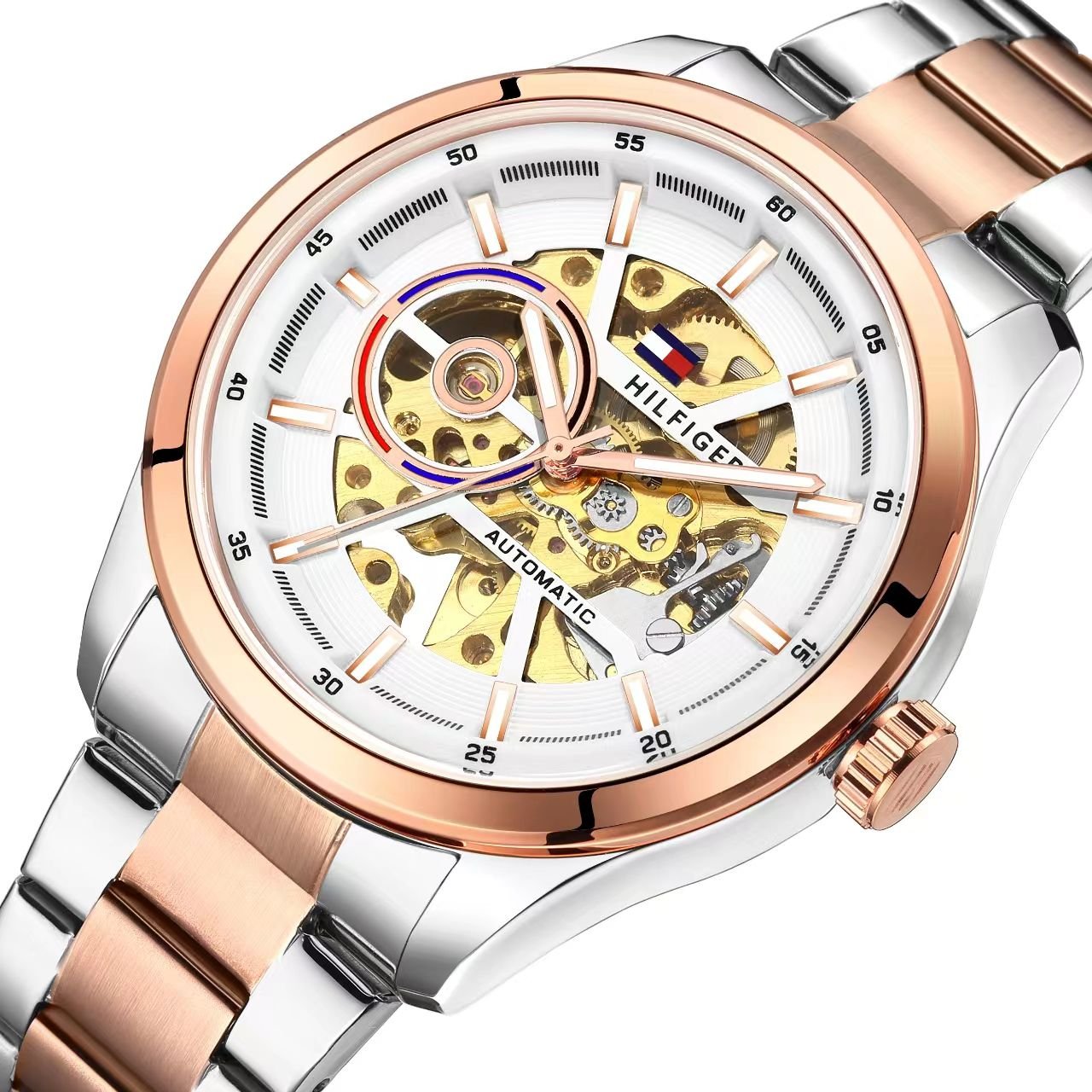 Tommmy Hilfige_r Automatic 2Ton-Copper-White
