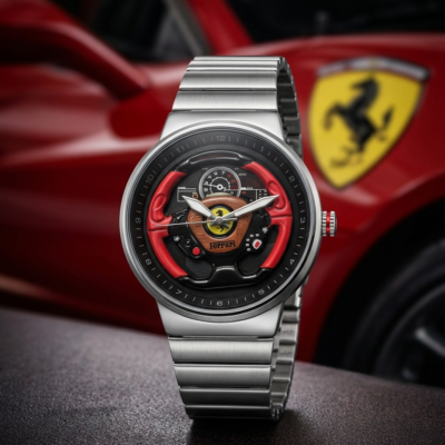 Ferrari Spirit Spinner Silver