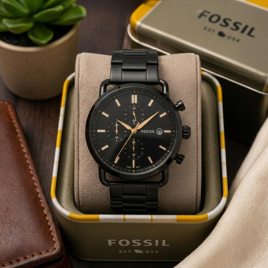 Fossii_l commuter Good Quality Black Copper