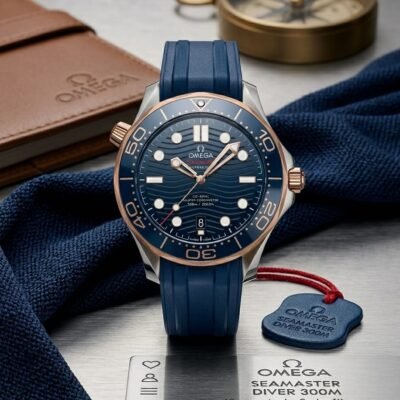 Omeg_a Seamaster Diver 300M Automatic Blue-Copper-Blue