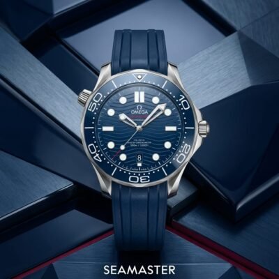 Omeg_a Seamaster Diver 300M Automatic Blue-Silver-Blue