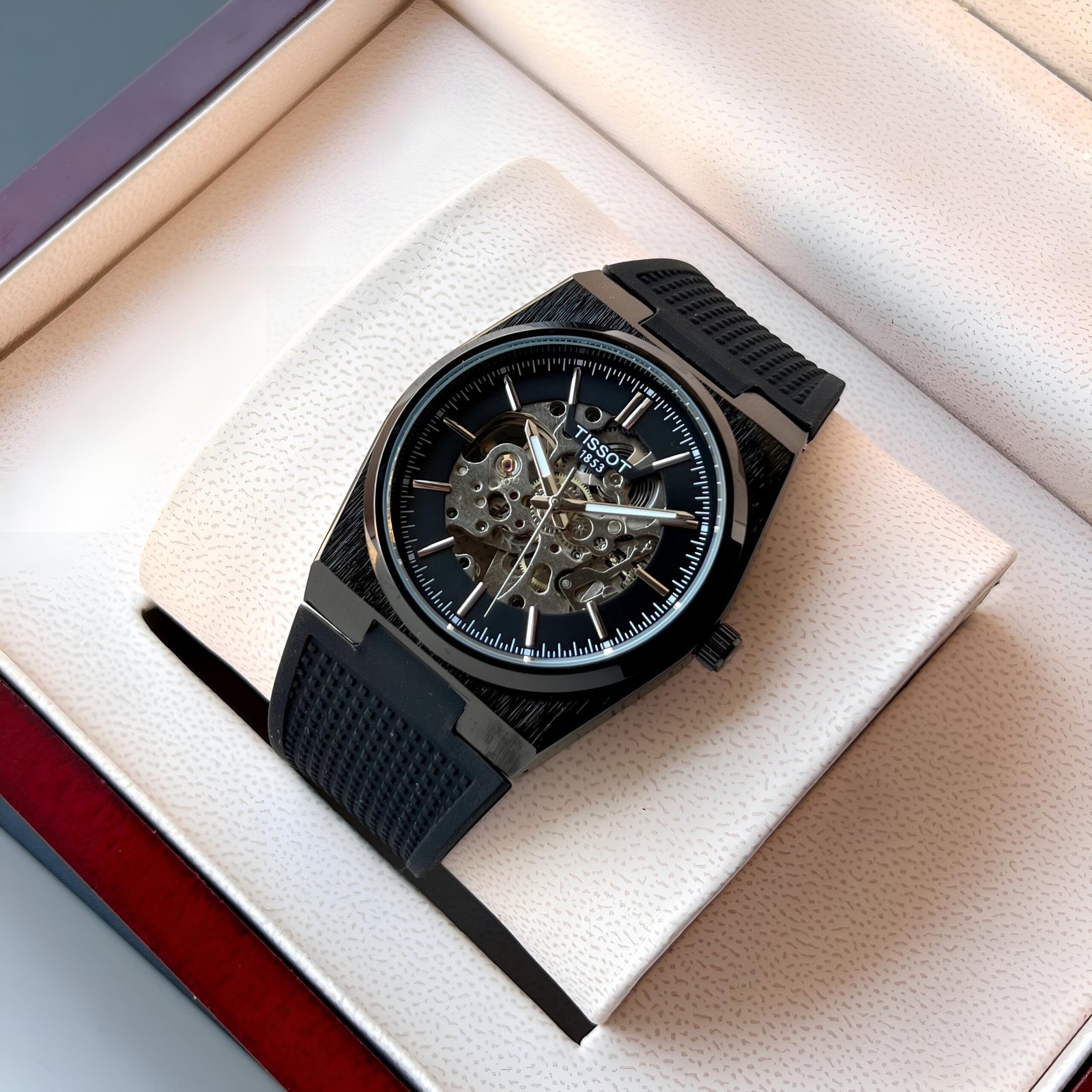 Tissoo_t 1853 Prx Automatic Black